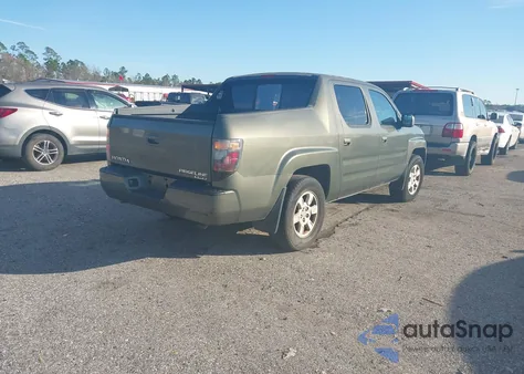 2006 Honda Ridgeline Rts from USA, damaged, VIN 2HJYK16416H543323